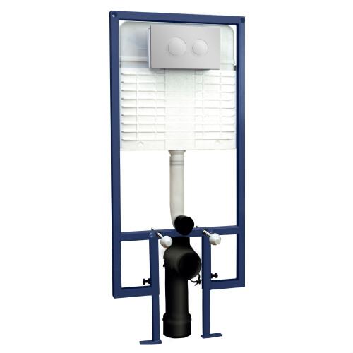 Balterley Dual Flush Concealed Cistern With Frame