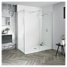 Wetroom 8 Glass Panel 800 Clear