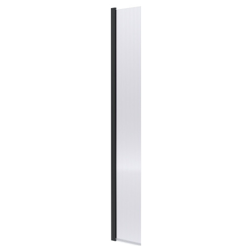Balterley 1850 x 300 x 8mm Fluted Hinged Screen