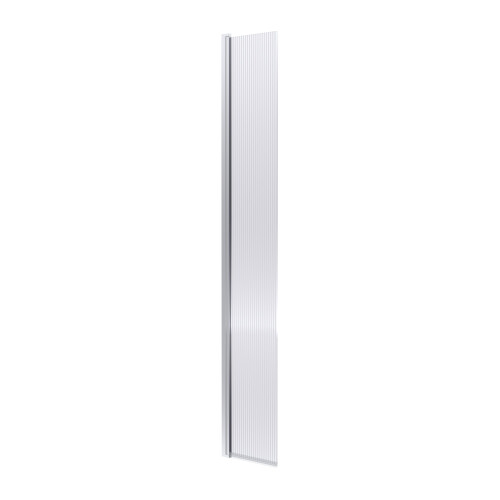 Balterley 1850 x 300 x 8mm Fluted Hinged Screen
