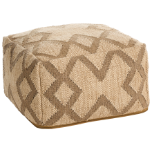 Pouffe GOPI Jute Beige