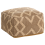 Beliani Pouffe GOPI Jute Light Brown 1