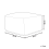 Beliani Pouffe GOPI Jute Beige 3