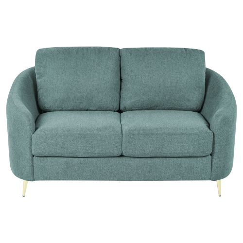 Beliani Sofa 2 Seater TROSA Fabric Green