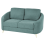 Beliani Sofa 2 Seater TROSA Fabric Green 4