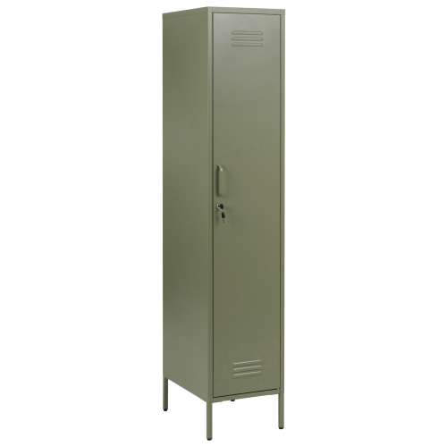Beliani Storage Unit FROME Metal Green