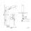 Beliani Kitchen Pull Out Tap PEGUCHE Gold 3