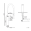 Beliani Kitchen Pull Out Tap ARKHATA Black 3