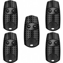 (Black - 5pcs) Garagedeur afstandsbediening sleutelhanger zender voor TOP 432NA/432EE/432EV/432M, grijs