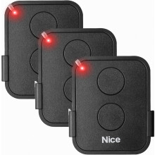 (Two-button - 3pcs) Yleiskäyttöinen 2-painikkeinen autotallin oven kaukosäädin, 433,92 MHz:n rullaava koodi, portinavaajan kaukosäädin