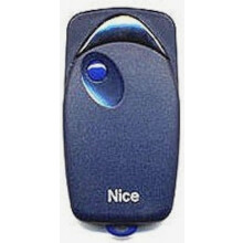 (Blue-2) Nice Flo2r-s 2-painikkeinen rullaava koodaus 433 MHz kaukosäädin, musta kuori