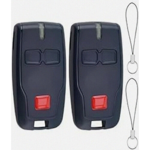(Two-button - 2pcs) Garage Door Remote Control for 2B RCB, 2, Kleio, Ghibli Compatible Replacement Remote