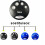 (Black four-key) Nice Flo2r-s 2 Button Rolling Code 433 MHz Remote Control, Black Shell 2