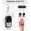 (2pcs) 2 Pack Universal 433.92 MHz Fixed Code Gate Remote, Easy to Program and Use 2