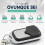 (2pcs) 2 Pack Universal 433.92 MHz Fixed Code Gate Remote, Easy to Program and Use 4