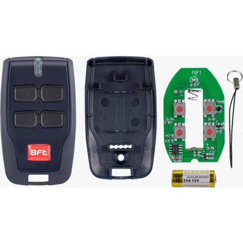 (Four-key - 2pcs) Garage Door Remote Control for 2B RCB, 2, Kleio, Ghibli Compatible Replacement Remote 1
