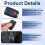(Two-button - 2pcs) Garage Door Remote Control for 2B RCB, 2, Kleio, Ghibli Compatible Replacement Remote 3