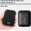 (Two-button - 3pcs) Control remoto universal de 2 botones para puerta de garaje, 433,92 MHz, código variable, control remoto para abrepuerta 4