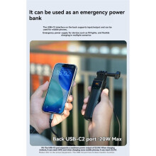 5000mAh-Accugreep voor Action3/4/5/voor Osmo360, Draagbare Oplaadhandgreep met 21700-Cellen met Hoge Dichtheid