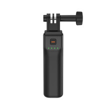 Punho de Bateria de 5000mAh para Action3/4/5/para Osmo360, Cabo de Carregamento Portátil com Célula de Alta Densidade 21700