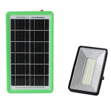Panneau de Charge Solaire D'Urgence 5 V 50 W avec Batterie Externe USB Multifonctionnelle et Lampe de Secours pour le Camping et les Activités de
