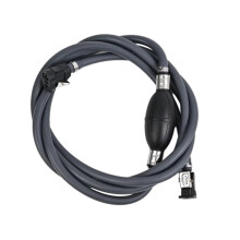 3 Meter 8 mm Dubbellaagse Grijze Slang 6Y2-24306-00 voor Buitenboordmotor 70 Pk Bootmotor Brandstofleidingslang 6Y22430600