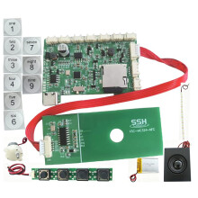 For MC-324 NFC Main Board NFC Spot USB Downloadable 5W MP3 9 Key Music Sound Accessories Player for Music Wall Machine