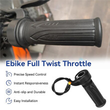 Universeller 3-Pin-Gasgriff für 12V-72V-Elektrofahrräder und -Roller, Ersatzgriffset für Mountainbikes