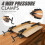 Woodworking 4 Way Pressure Clamps Set Custom-Width Clamp Splicing Board Positioning Panel Fixed Clip Carpenter Tool 6