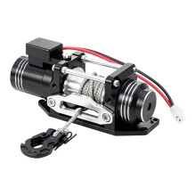 Metal Simulated Electric Winch for 1/10 TRX4 SCX10 D90 RC4WD RC Crawler Car Upgrade Parts