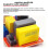 100W 4-8Ω 2 Way Audio Speaker Crossover HiFi Adjustable High/Low Crossover Bookshelf Audio Speaker Frequency Divider 7