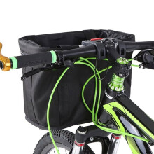 Removable Bicycle Front Basket Waterproof Bike Handlebar Basket Bicycle Front Basket Removable