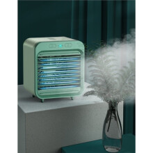Air Cooler Fan USB Charging Personal Air Conditioner Humidifier Purifies 3 Speed Desktop Cooling Fan for Home Official
