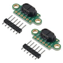 2 Moduli Sensore ToF VL53L5X V2, Sensore di Distanza -Of-Flight Multizona A Campo Ampio con Coperchio per