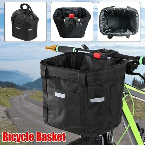 Removable Bicycle Front Basket Waterproof Bike Handlebar Basket Bicycle Front Basket Removable 1