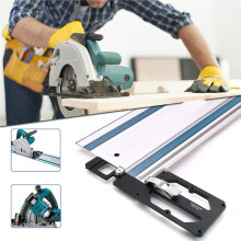 Woodworking Guide Rail Square Right Angle Positioning Plate Match TS55/TS75 Slide Rails Compatible for Festoolfor