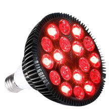 Infraglow Roodlichttherapielamp 18 LED'S Roodlichttherapielamp 660nm en 850nm Golflengte Clip- Lamp