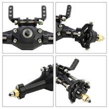 Metal Front Rear Straight Axle for 1/18 TRX4M RC Car Upgrades Parts Accessories