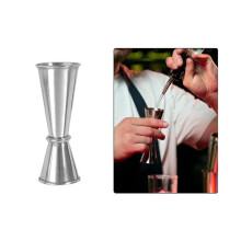 Jigger for Bartending,Cocktail Jigger with 2 Pourers and Lids Drink Measurer for Bar Tools and Home Mixology
