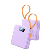 22.5W DIY Power Bank Charger Shell , 3x21700 Battery Charging Case with Cable Solderless Power Supply Housing C