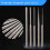 20pcs Mounted 5 Different Shapes Diamond Drill Bits, 1/8inch Shank Diamond Grinding Tools for  Rotary Tools 5