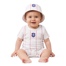 Chelsea Official Baby Romper & Bucket Hat Set Third Kit White 18-24 Months