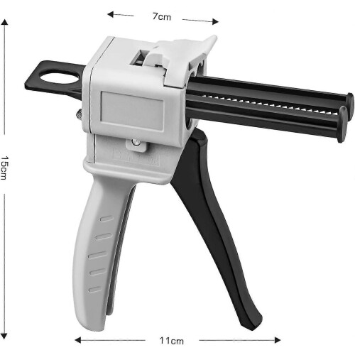 Πιστόλι δοσομετρητή εποξειδικής κόλλας AB 50ml για ανάμειξη 1:1/2:1 1