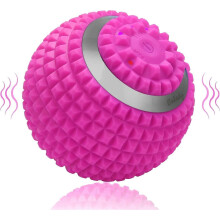 Vibrating Massage Ball, 4-Speed High-Intensity RollerPink
