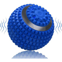 Vibrating Massage Ball, 4-Speed High-Intensity RollerBlue