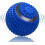Vibrating Massage Ball, 4-Speed High-Intensity RollerBlue 1