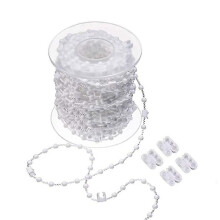 100 Clips Vertical Blind Bottom Chain for 89mm Slats, 10 Meter Length