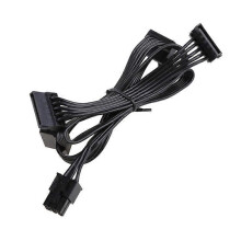 6-pins naar 4x SATA-voedingskabel voor Corsair RMx-voeding