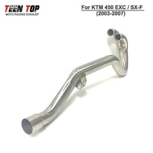 Výfukové potrubie pre KTM 450 EXC 2003-2007 Husqvarna FE501 Offroad tlmič výfuku 2003-2007