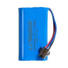 18650 lithiumbatterij 7,4V 3000mAh SM-connector voor RC-speelgoed